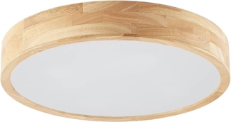 Lindby Deckenleuchten Tanju, Holz IP20, 4 x 15 W LED