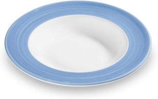 Gmundner Keramik Variation Blau, Suppenteller Gourmet (Ø 24cm)