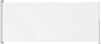 vidaXL Seitenmarkise Ausziehbar 180x500 cm Creme 313406