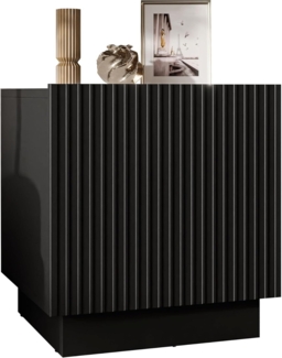 Nachttisch Liwerio 1D (Farbe: Schwarz)