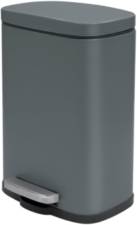 Treteimer Akira - Grau matt 12 Liter