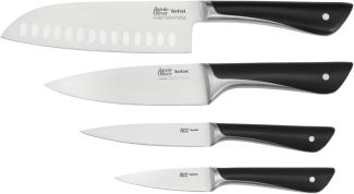 Tefal Messer-Set K267S4 Jamie Oliver (Set, 4-tlg), hohe Leistung, unverwechselbares Design, widerstandsfähig/langlebig