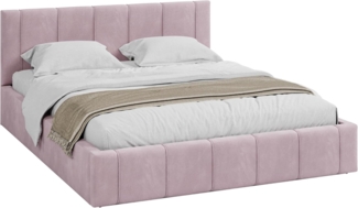 FDM Polsterbett FLORIDA Bettgestell 90x200, 120x200, 140x200, 160x200, 180x200cm (Polsterbett modern mit Bettkasten MADE IN EU - mit hochwertigem Velours Bezug, verfügbar 90x200 120x200 140x200 160x200 180x200cm, Bettrahmen, Bett, mit großen gepolstert...