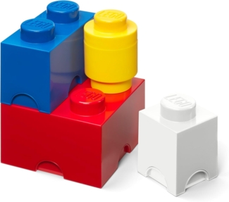 LEGO 'Storage Brick Multi-Pack L' 4er-Set Aufbewahrungsbox