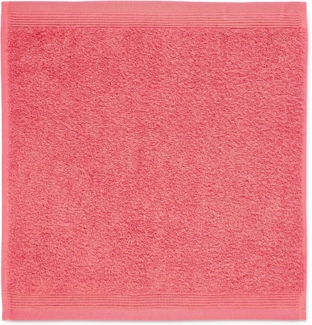 Möve Superwuschel Seiftuch 30 x 30 cm aus 100% Baumwolle, Coral