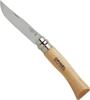 Messer Opinel Nº7 8,5 cm Edelstahl Buchenholz