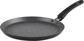 Russell Hobbs RH02852EU7 Metallic Marble 25 cm Crêpe-Pfanne - Antihaft-Pfannkuchenpfanne, flache Omelett-/Eierpfanne, Induktionsherd geeignet, weicher Griff, Kochgeschirr aus geschmiedetem Aluminium
