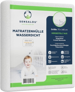 Encasing Matratzenbezug Rumdumbezug Matratzenschoner Sensalou, Inkontinenzschutz, allergikergeeignet, atmungsaktiv