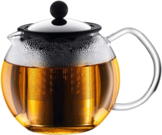 Bodum Assam Teebereiter mit Edelstahlfilter 0,5 L Glänzend