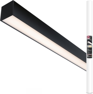 Paulmann Einspeisung für Lichtleiste Linion Power Channel 17 W Aluminium schwarz dimmbar warmweiß