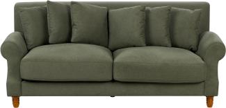 2-Sitzer Sofa dunkelgrün EIKE