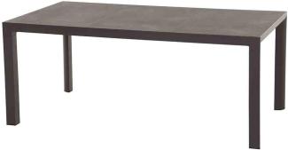 Siena Garden Carlos Dining Tisch, anthrazit-Dark Grey