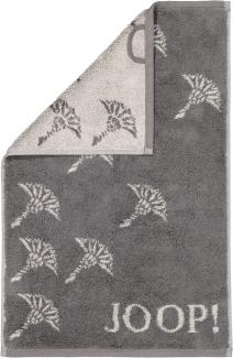 JOOP Frottier Handtücher Move Faded Cornflower | Gästetuch 30x50 cm | anthrazit