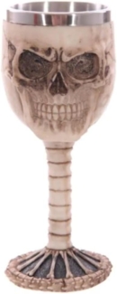 Puckator Totenkopf & Wirbelsäule dekorativer Kelch