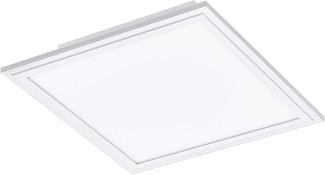 Eglo 32812 LED-Panel Deckenleuchte SALOBRENA 1 in weiß 30x30 cm mit Schweberahmen