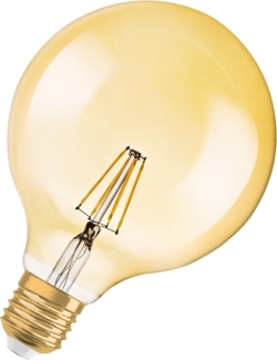 Osram LED-Lampe Vintage 1906 Globe 7W/825 (55W) Gold E27
