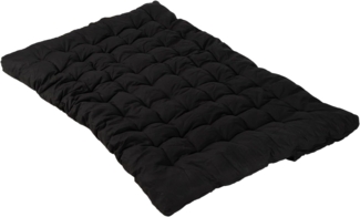 MEUBLE COSY Klappmatratze Futon Matratze Bodenmatratze Gepolsterte, 135 x 190 x 10 cm, Schwarz