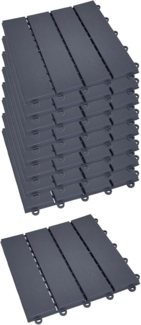 HTI-Living Nessa Klick Bodenplatte 9-teilig