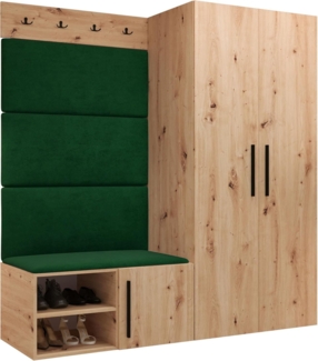 Garderoben-Set Mapreni I (Farbe: Artisan Eiche, Manila 35)