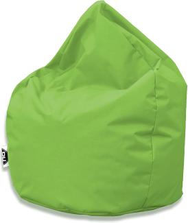 PATCH HOME Patchhome Sitzsack Tropfenform - Kiwi für In & Outdoor XXL 420 Liter - mit Styropor Füllung in 25 versch. Farben und 3 Größen