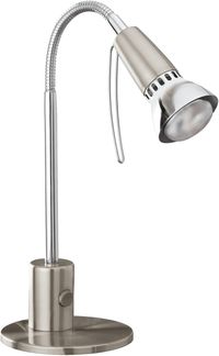 Eglo 86955 Büroleuchte FOX 1 nickel-matt, chrom, E14 max. 1X40W