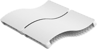 vidaXL Matratze Bonnell-Federkern Mittel 200x200 cm 3206409