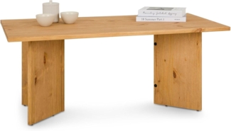 IDIMEX Couchtisch MESA, moderner Wohnzimmer Tisch aus Massivholz, Sofatisch 110x60 cm gebeizt