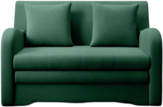 Designer Sofa Arian mit Schlaffunktion und Stauraum Grün