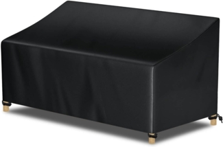 Awnic 2-Sitzer Outdoor-Sofa Abdeckung wasserdicht, Garten Sektional Sofa Abdeckung, Patio Möbel deckt 160 x 85 x 71 cm