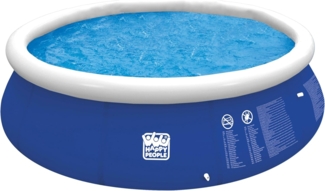 Happy People Quick Up Pool Set 420 x 84 cm mit Filterpumpe