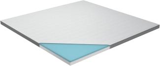 Genius Eazzzy Topper 200x200 cm - Matratzenauflage Matratzenschoner für Matratze & Boxspringbett - Viskoelastisch-er Matratzentopper Bettauflage für Allergiker aus Gelschaum