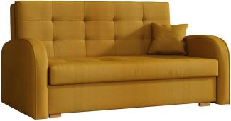 Mirjan24 'Viva Gold I' Schlafsofa, Gelb, 85 x 98 x 153 cm