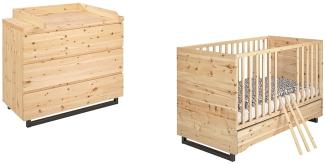 Schardt Zirbenholz 2-tlg. Babyzimmer-Set