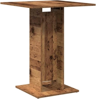 vidaXL Bistrotisch Altholz-Optik 60x60x75 cm Holzwerkstoff 856022