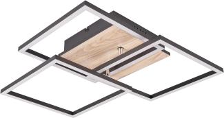 R62883135 Deckenleuchte MOBILE Holznachbildung 27W LED, Höhe ca. 10 cm