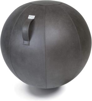 Vluv Veel Lederimitat-Sitzball Durchmesser 70-75cm Elephant / Dunkelgrau