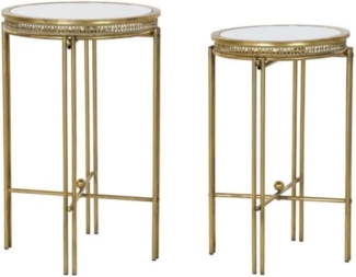 DKD Home Decor Beistelltisch 39 x 39 x 60 cm