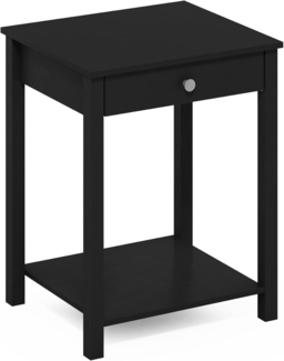 Furinno Classic Beistelltisch mit Schublade, Holzwerkstoff, Americano, 1-Pack