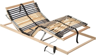 vidaXL Lattenrost Braun 90 x 190 cm Massives Buchenholz 42015274