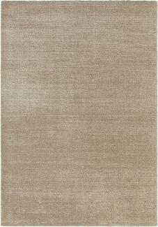 Kurzflor Teppich Loos Beige Braun - 200x290x1,4cm