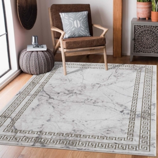 Carpet City Teppich Noa 9273, rechteckig, Höhe: 11 mm, Läufer, Kurzflor, Modern, Weicher Flor, Pflegeleicht, Wohnzimmer