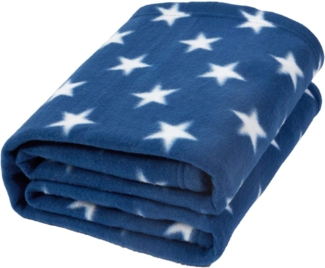 DREAMSCENE Kuscheldecke Flauschig Decke Fleecedecke - Wohndecke Warm Winter Weich, Sofadecke, Decke Couch Blanket, Kuscheldecke Kinder, Wohn- & Kuscheldecken 120x150 cm, Sofa überwurfdecke Blau