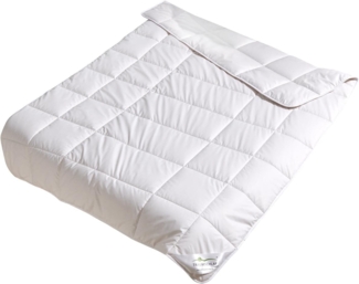 Traumschlaf Alpaka Bettdecke Pako warm, Füllung: 97% Alpakawolle 3% Fasern|200x200 cm