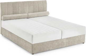 ATLANTIC home collection Stauraum- Boxbett Alicia mit Kissenrolle