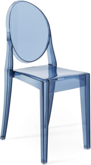 Kartell Victoria Ghost, Stuhl, 2-er Satz, Staublau