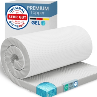 ELONEO Gel Topper Matratzenauflage 120 x 200 x 5 cm