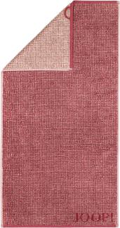 JOOP Frottier Handtücher Select Allover|Handtuch 50x100 cm| rouge