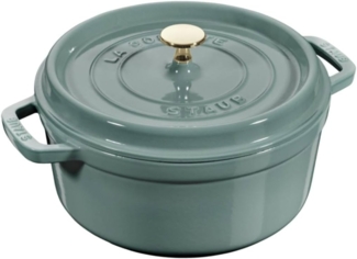 Staub Staub runder Gusseisentopf 5,2l Eukalyptus 1023968