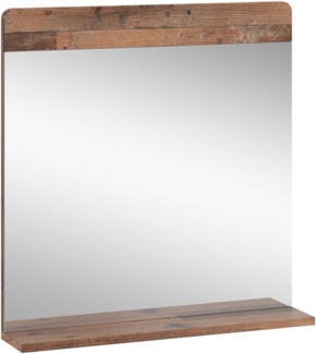 Badezimmerspiegel Izan Oldstyle 60 x 62 cm mit Ablage Vicco