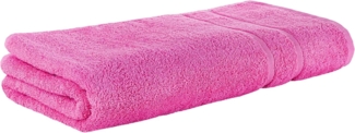 StickandShine Handtuch Handtücher Badetücher Saunatücher Dusch Gäste Pink Frottee